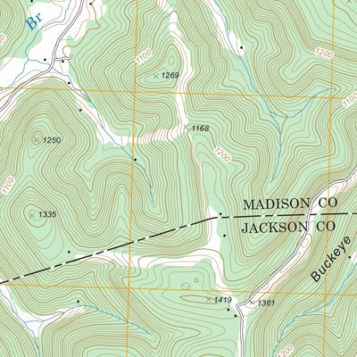US Forest Service - Topo Bighill, KY FSTopo Legacy digital map