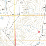 US Forest Service - Topo Bill, WY FSTopo Legacy digital map
