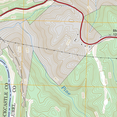 US Forest Service - Topo Billows, KY FSTopo Legacy digital map