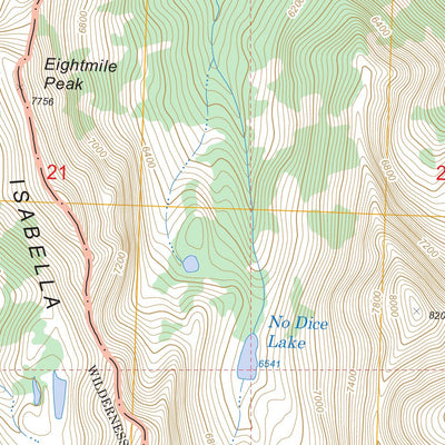 US Forest Service - Topo Billy Goat Mountain, WA digital map