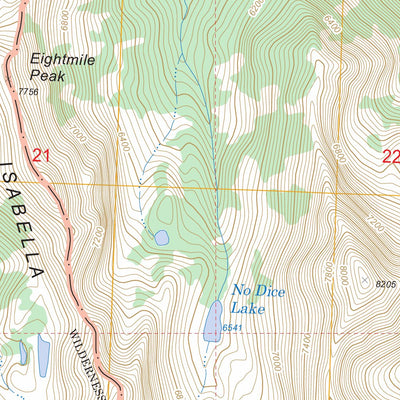 US Forest Service - Topo Billy Goat Mountain, WA FSTopo Legacy digital map