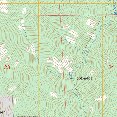 US Forest Service - Topo Billys Peak, CA FSTopo Legacy digital map