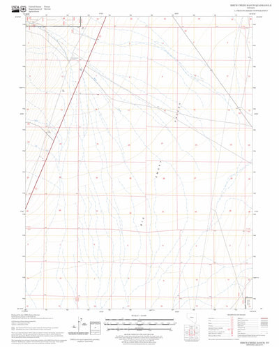 US Forest Service - Topo Birch Creek Ranch, NV FSTopo Legacy digital map
