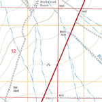 US Forest Service - Topo Birch Creek Ranch, NV FSTopo Legacy digital map