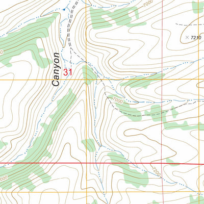 US Forest Service - Topo Birch Creek Reservoirs, UT FSTopo Legacy digital map