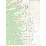 US Forest Service - Topo Bird Creek, ID FSTopo Legacy digital map