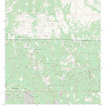 US Forest Service - Topo Birds Creek, LA FSTopo Legacy digital map