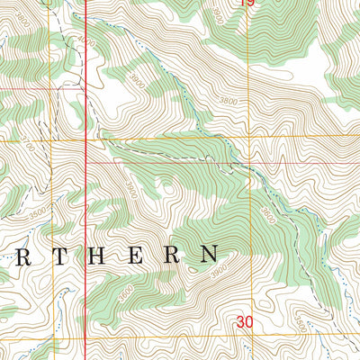 US Forest Service - Topo Birney Day School, MT FSTopo Legacy digital map