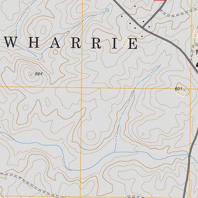 US Forest Service - Topo Biscoe, NC FSTopo Legacy digital map