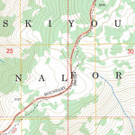 US Forest Service - Topo Biscuit Hill, OR FSTopo Legacy digital map
