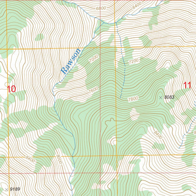 US Forest Service - Topo Bishop, CA FSTopo Legacy digital map