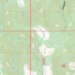 US Forest Service - Topo Bishop Mountain, ID FSTopo Legacy digital map