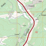 US Forest Service - Topo Bison Canyon, MT FSTopo Legacy digital map