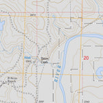 US Forest Service - Topo Bison NE, SD FSTopo Legacy digital map