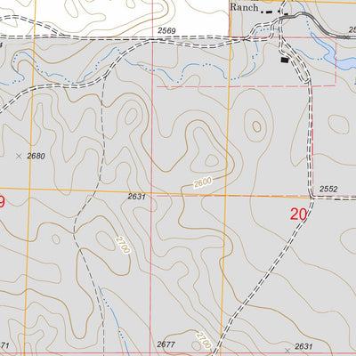 US Forest Service - Topo Bison NW, SD FSTopo Legacy digital map