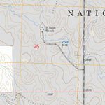 US Forest Service - Topo Bison NW, SD FSTopo Legacy digital map