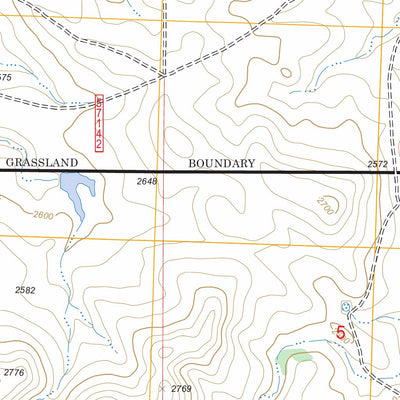 US Forest Service - Topo Bison, SD FSTopo Legacy digital map