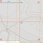 US Forest Service - Topo Bisonte, CO FSTopo Legacy digital map