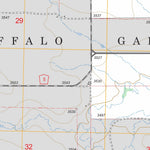 US Forest Service - Topo Black Banks Creek East, SD FSTopo Legacy digital map