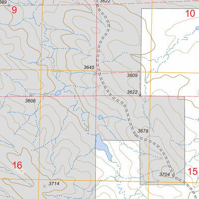 US Forest Service - Topo Black Banks Creek East, SD FSTopo Legacy digital map