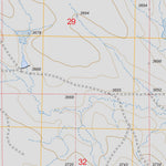 US Forest Service - Topo Black Banks Creek West, SD FSTopo Legacy digital map