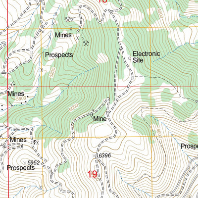 US Forest Service - Topo Black Butte, MT FSTopo Legacy digital map
