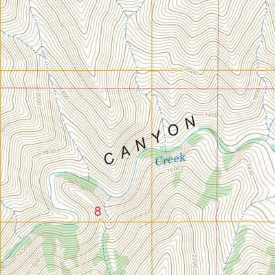US Forest Service - Topo Black Butte, WA FSTopo Legacy digital map