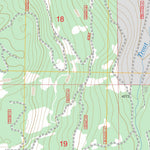 US Forest Service - Topo Black Crater, OR FSTopo Legacy digital map