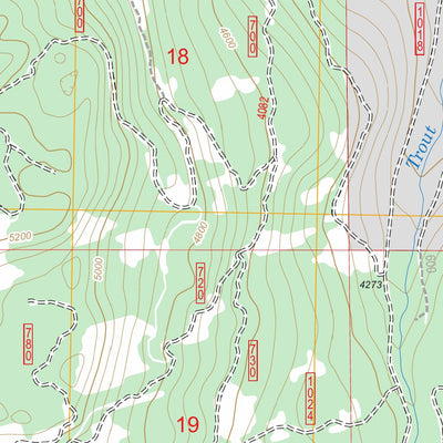 US Forest Service - Topo Black Crater, OR FSTopo Legacy digital map