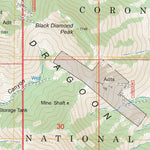 US Forest Service - Topo Black Diamond Peak, AZ FSTopo Legacy digital map