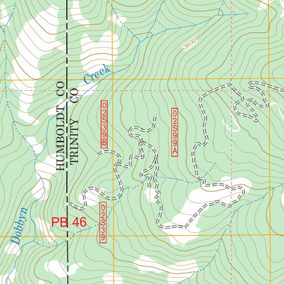 US Forest Service - Topo Black Lassic, CA FSTopo Legacy digital map