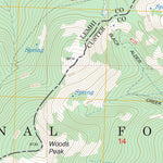 US Forest Service - Topo Black Mountain, ID FSTopo Legacy digital map
