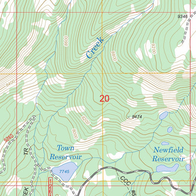 US Forest Service - Topo Black Mountain, UT FSTopo Legacy digital map