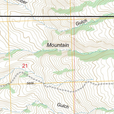 US Forest Service - Topo Black Mountain, WY FSTopo Legacy digital map