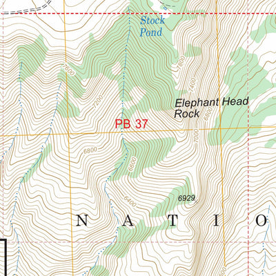 US Forest Service - Topo Black Mountain, WY FSTopo Legacy digital map