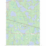US Forest Service - Topo Black Oak Lake, WI - MI FSTopo Legacy digital map