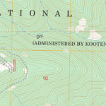 US Forest Service - Topo Black Peak, MT - ID FSTopo Legacy digital map