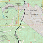 US Forest Service - Topo Black Peak, MT - ID FSTopo Legacy digital map