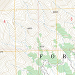 US Forest Service - Topo Black Pine Peak, ID FSTopo Legacy digital map