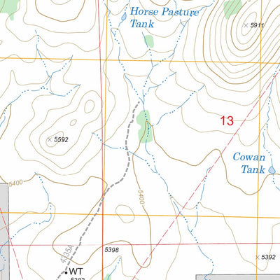 US Forest Service - Topo Black Point, NM FSTopo Legacy digital map