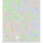 US Forest Service - Topo Black Pond, AL FSTopo Legacy digital map