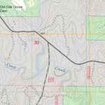 US Forest Service - Topo Black Pond, AL FSTopo Legacy digital map