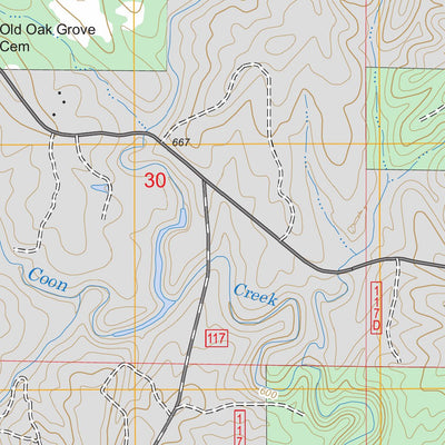 US Forest Service - Topo Black Pond, AL FSTopo Legacy digital map