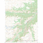 US Forest Service - Topo Black Pyramid Mountain, MT - WY FSTopo Legacy digital map