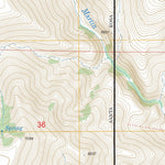 US Forest Service - Topo Black Ridge, NV FSTopo Legacy digital map