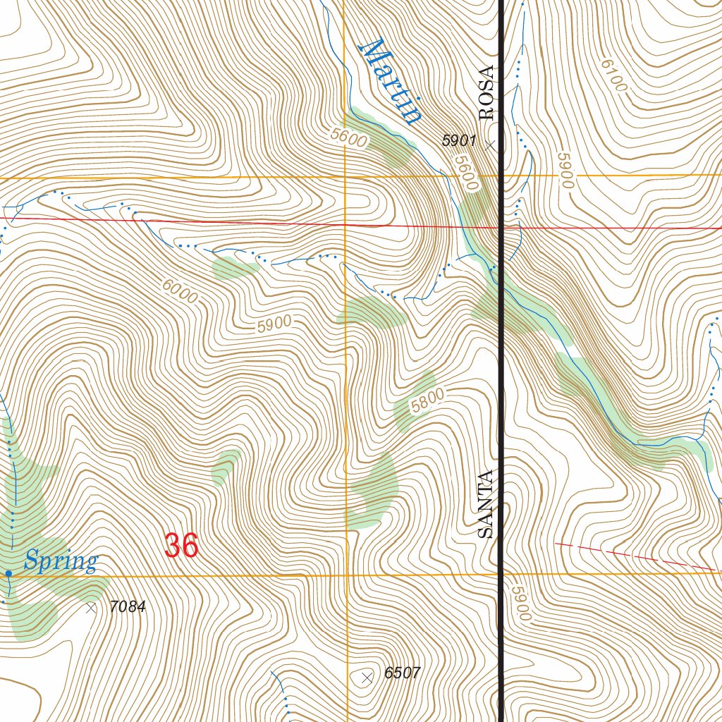 Black Ridge, NV FSTopo Legacy Map by US Forest Service - Topo | Avenza Maps