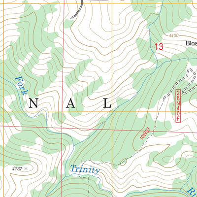 US Forest Service - Topo Black Rock Mountain, CA FSTopo Legacy digital map