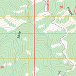 US Forest Service - Topo Black Rock Mountain, CA FSTopo Legacy digital map