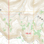 US Forest Service - Topo Black Steer Canyon, UT FSTopo Legacy digital map