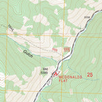 US Forest Service - Topo Blackbird Creek, ID FSTopo Legacy digital map